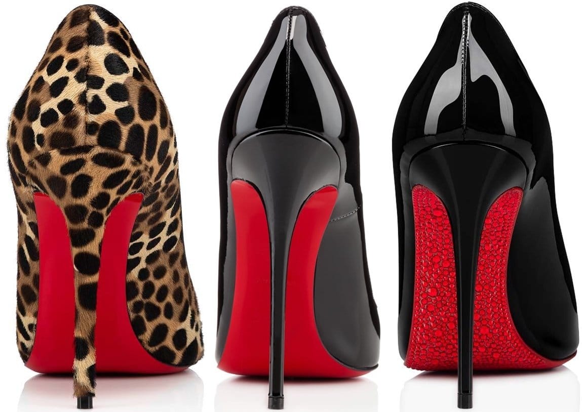 Christian Louboutin's shiny, red-lacquered soles have become his signature