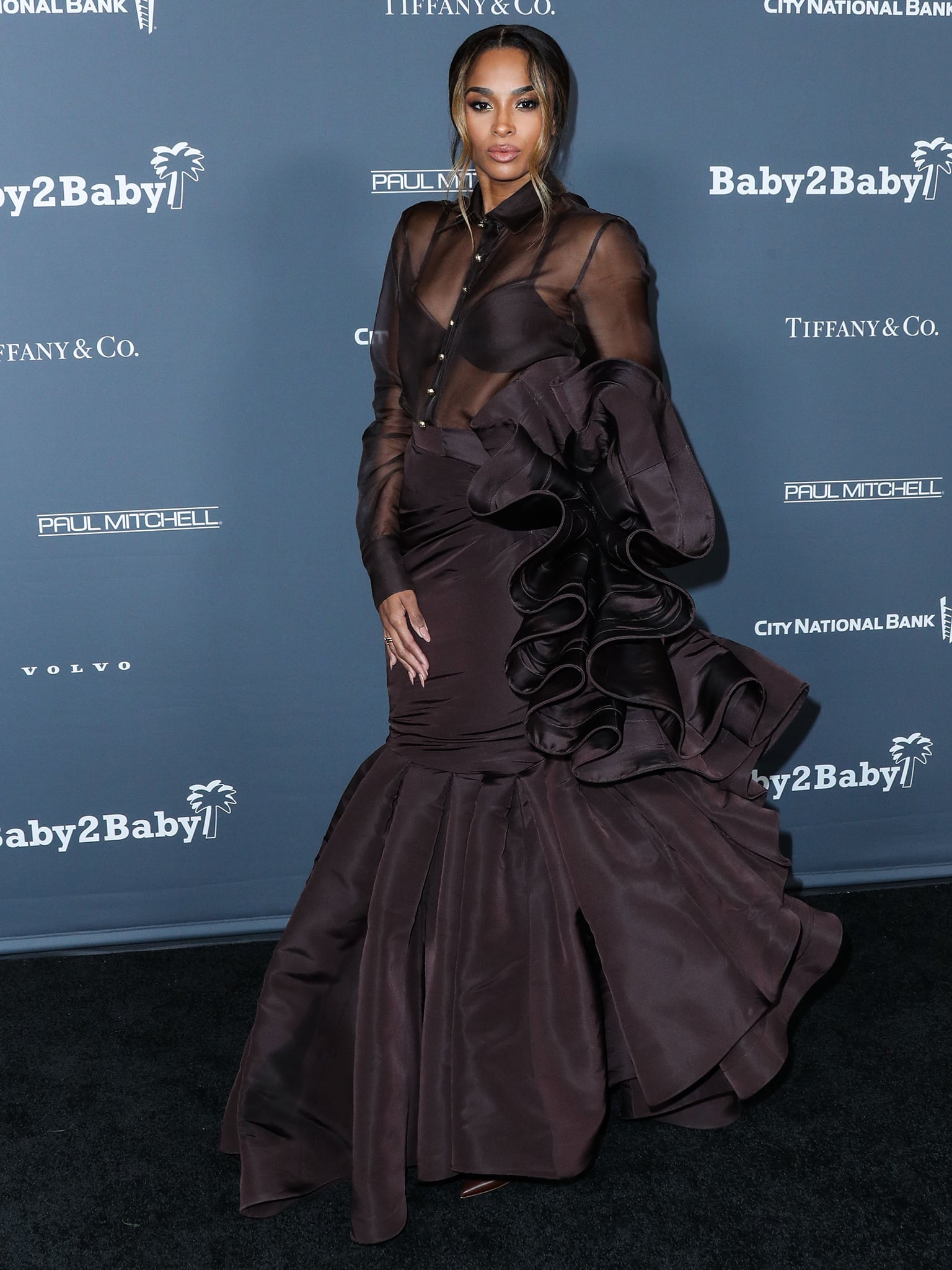 Ciara at the 10th Annual Baby2Baby Gala held at the Pacific Design Center on November 13, 2021