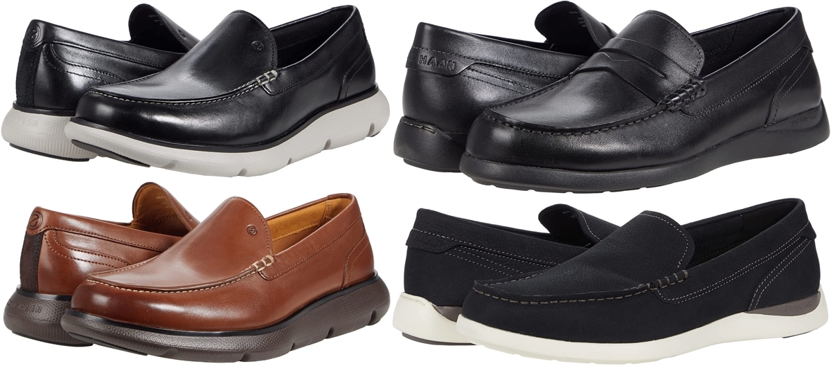 Cole Haan is one of the most popular shoe brands for loafers, mules, and driving shoes