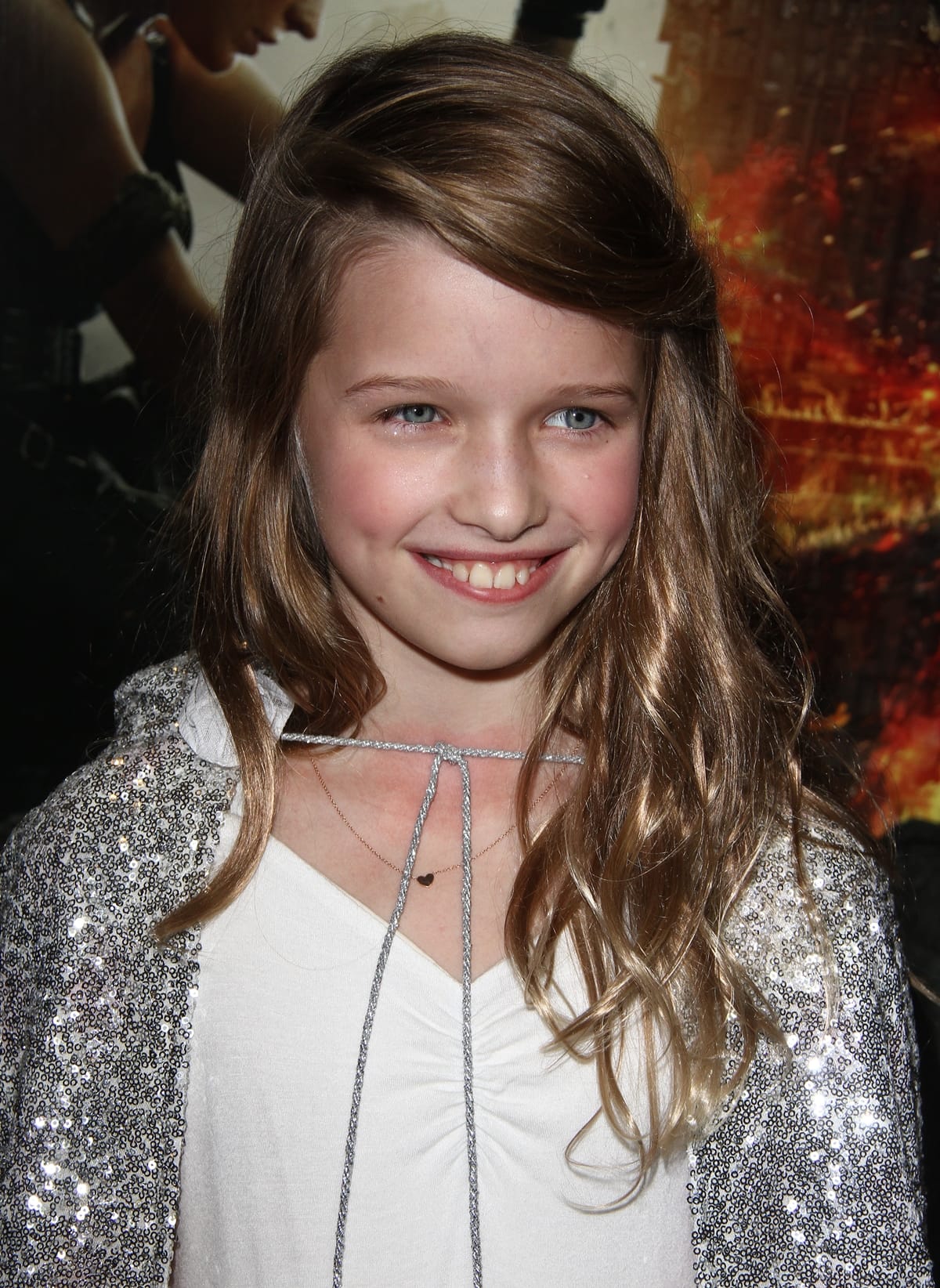 Ever Gabo Anderson played Young Alicia/Red Queen in the 2016 science fiction action film Resident Evil: The Final Chapter and was 9 years old when attending the premiere