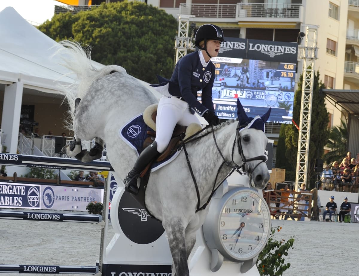 Jennifer Katharine Gates started taking pony lessons when she was 6 years old