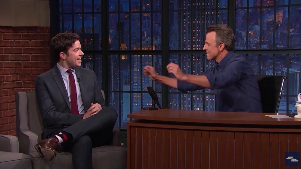 John Mulaney discussed his relapse on Late Night with Seth Meyers in September 2021