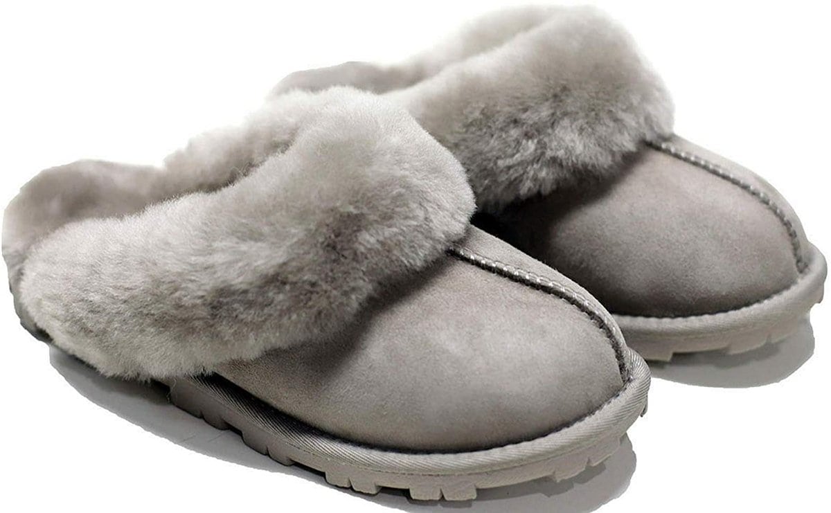 You can buy real sheepskin slippers for just $25 at Costco