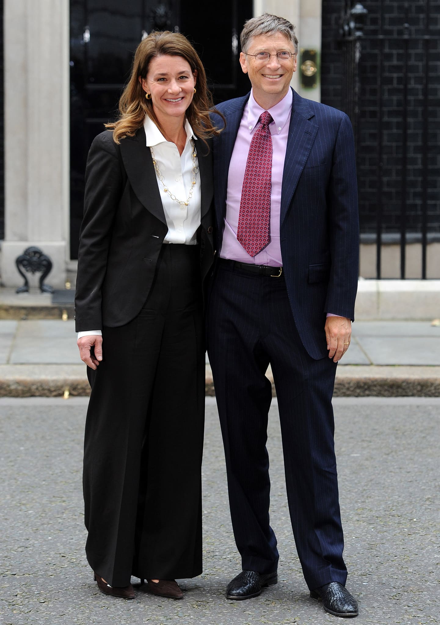 Melinda and Bill Gates, pictured in 2010, want their three children to earn their own money