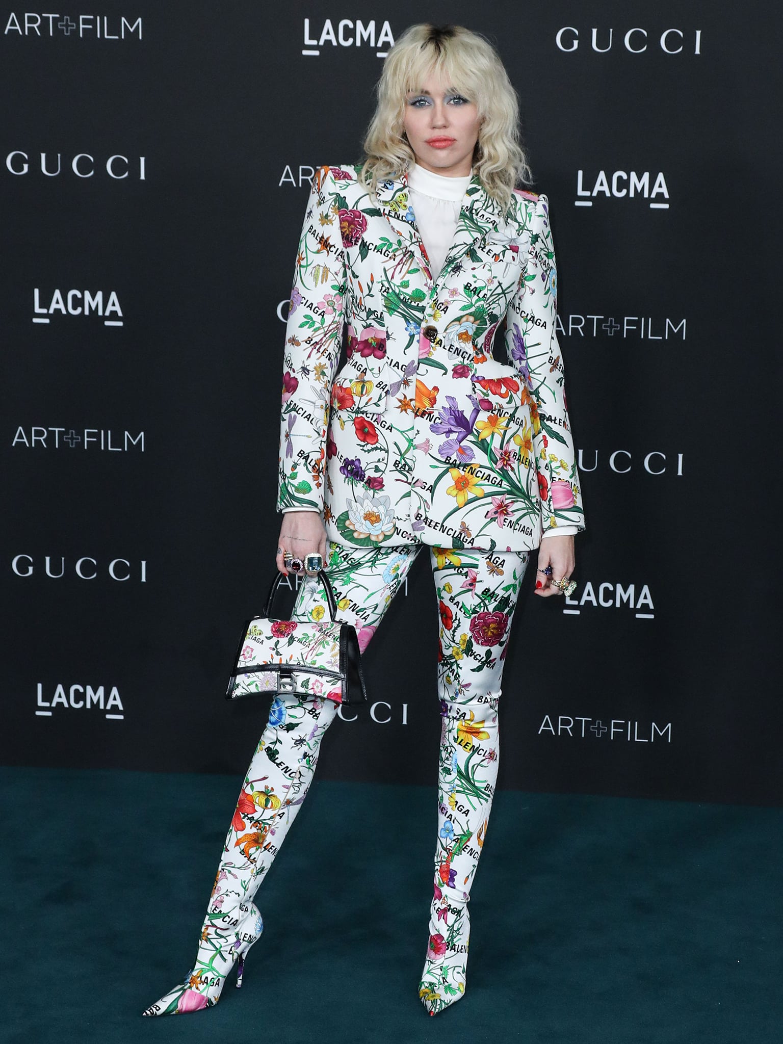 Miley Cyrus at the 10th Annual LACMA Art + Film Gala 2021 on November 6, 2021