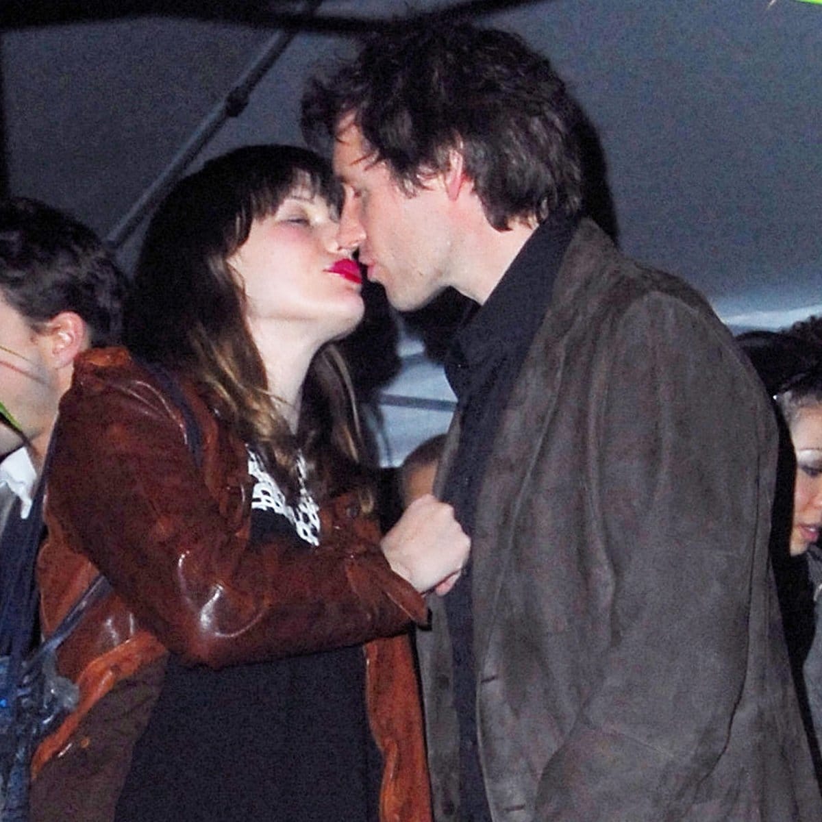 Milla Jovovich and her fiancé Paul W.S. Anderson celebrate her 32nd birthday