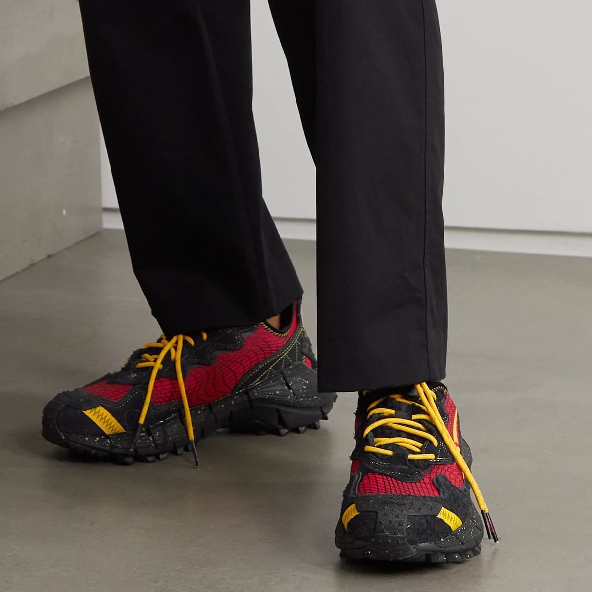 Reebok collaborated with musician A$AP NAST to create these 'Zig Kinetica II Edge' sneakers