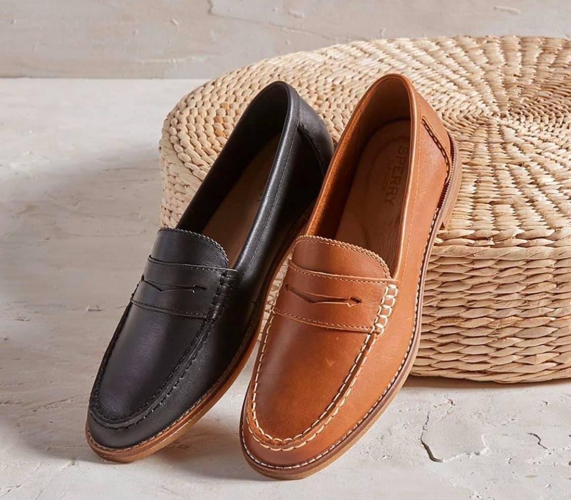 The Seaport penny loafer adds classic style to your nautical wardrobe