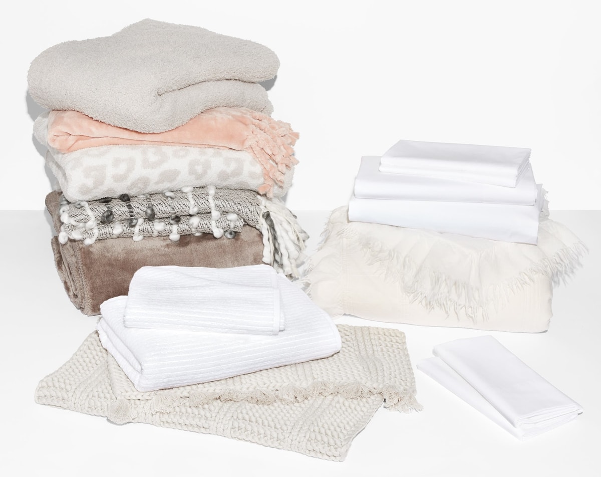 Get ready to snuggle up with cozy blankets and bedding from UGG