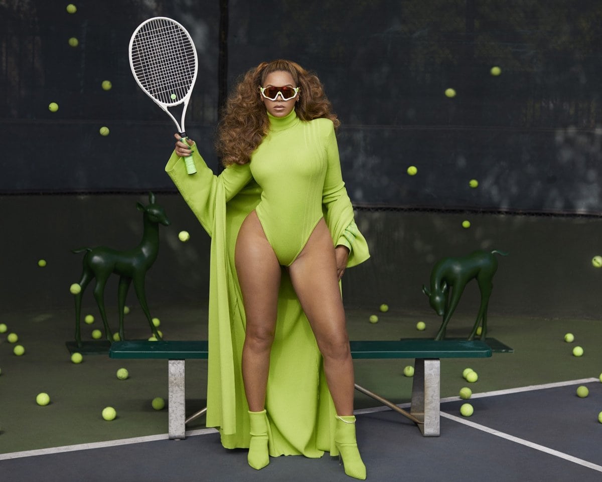 Beyonce hits the tennis court and serves up an all-star cast for the launch of her new adidas x IVY PARK “HALLS of IVY” collection