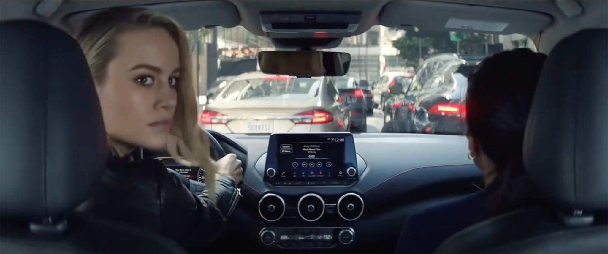 Brie Larson received backlash for starring in a feminist commercial for Nissan Sentra