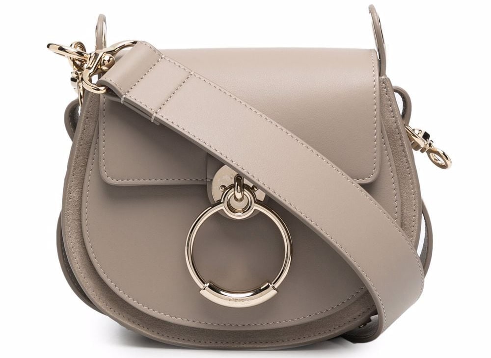 One of Chloé’s most iconic designs, the Tess crossbody bag is defined by its rounded silhouette