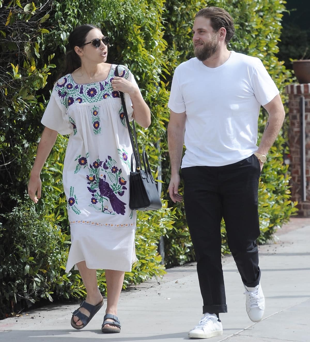 Erin Galpern and a slimmed-down Jonah Hill on a date in Los Angeles