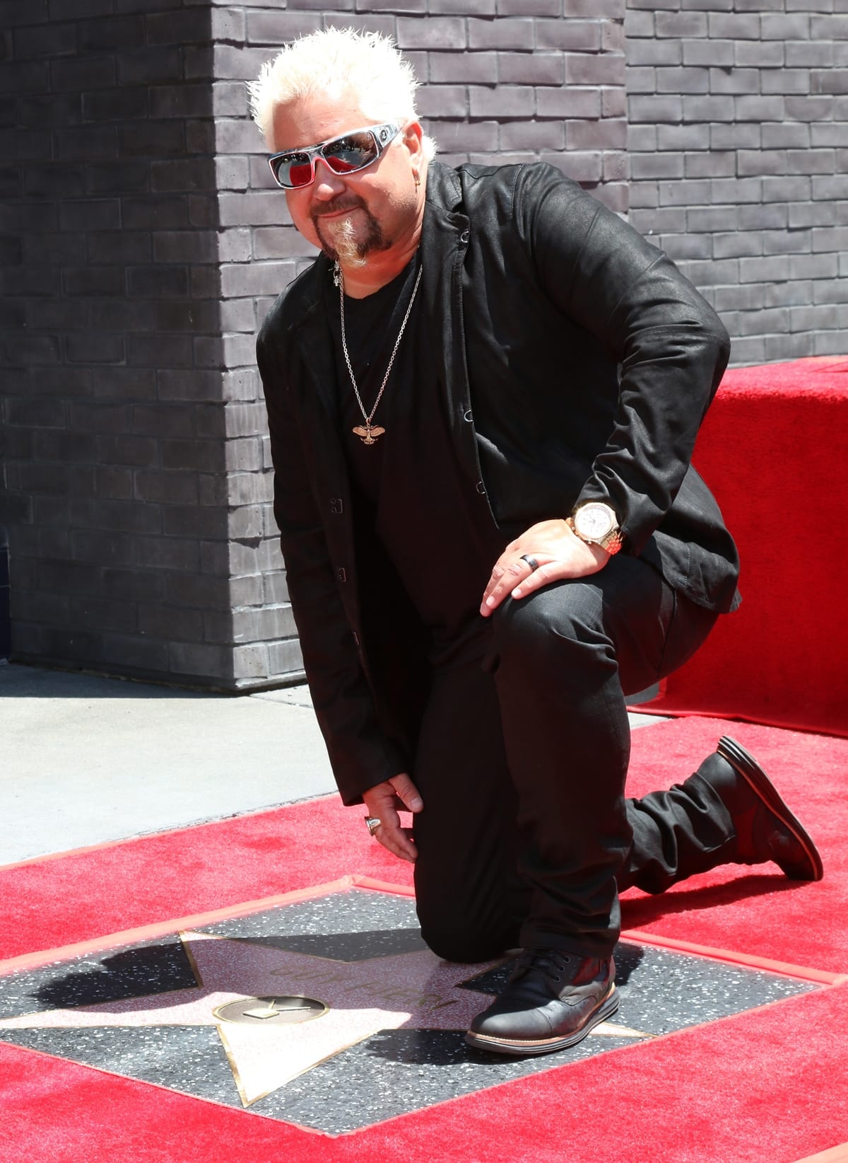 The Hollywood Chamber of Commerce honored wealthy celebrity chef Guy Fieri with the 2,664th star on the Hollywood Walk of Fame
