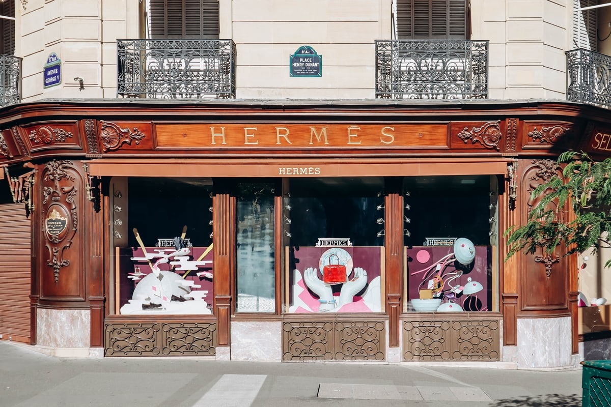 Walking into an Hermès store like this historic boutique at 42 Avenue George V in Paris and purchasing a bag, particularly high-demand models like the Birkin or Kelly, is not typically straightforward