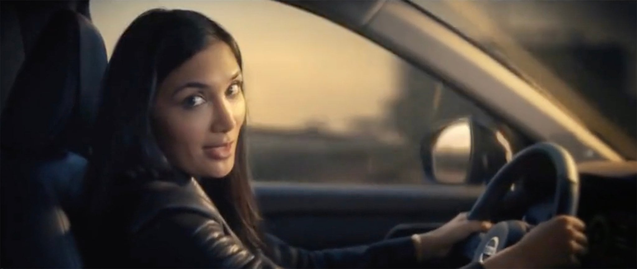 New Girl star Hina Abdullah appears in Nissan's Spy Thriller commercial for the 2021 Nissan Altima