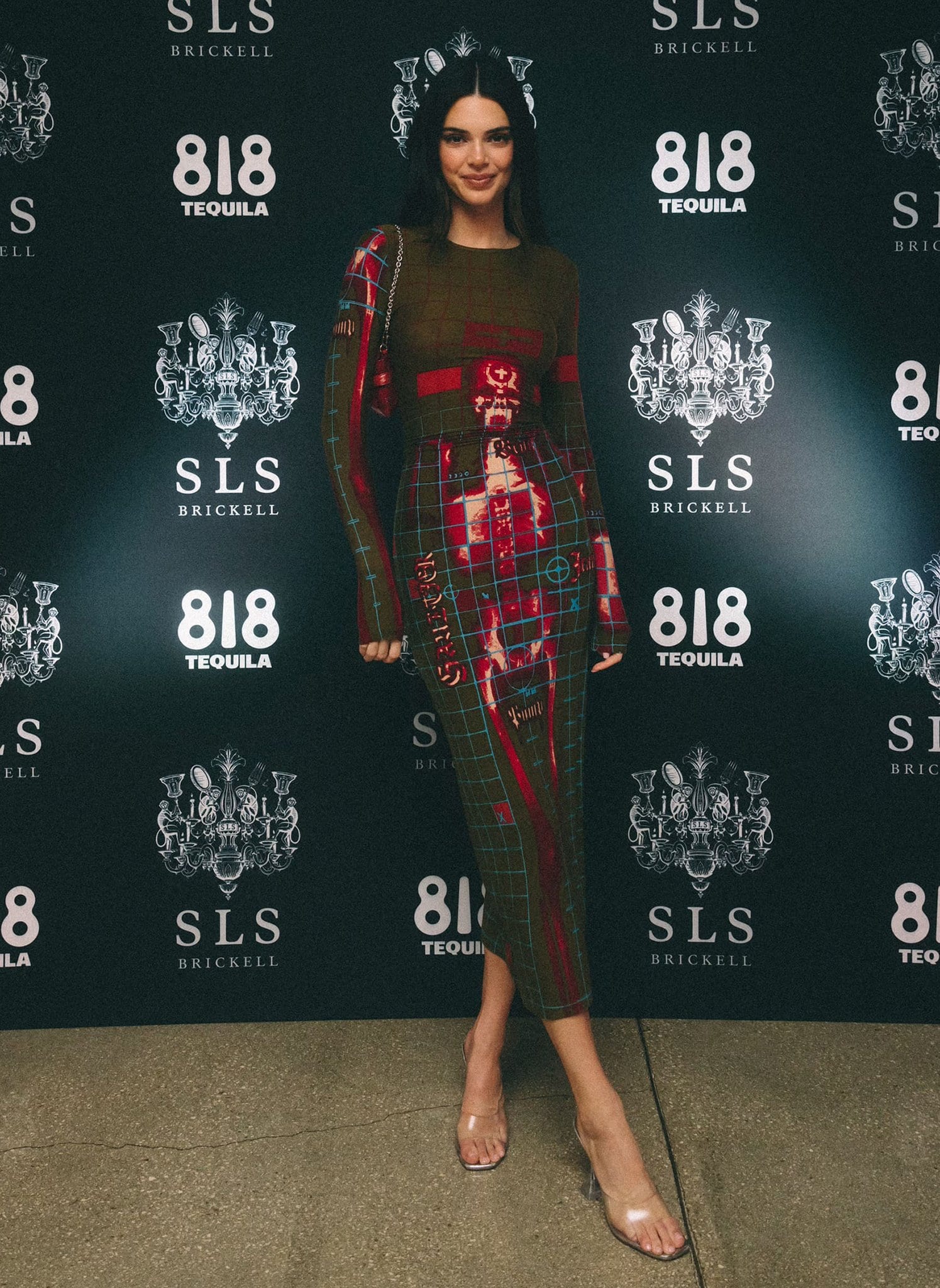 Kendall Jenner promotes 818 Tequila at Miami’s SLS Brickell hotel as part of the Miami Art Week on December 5, 2021