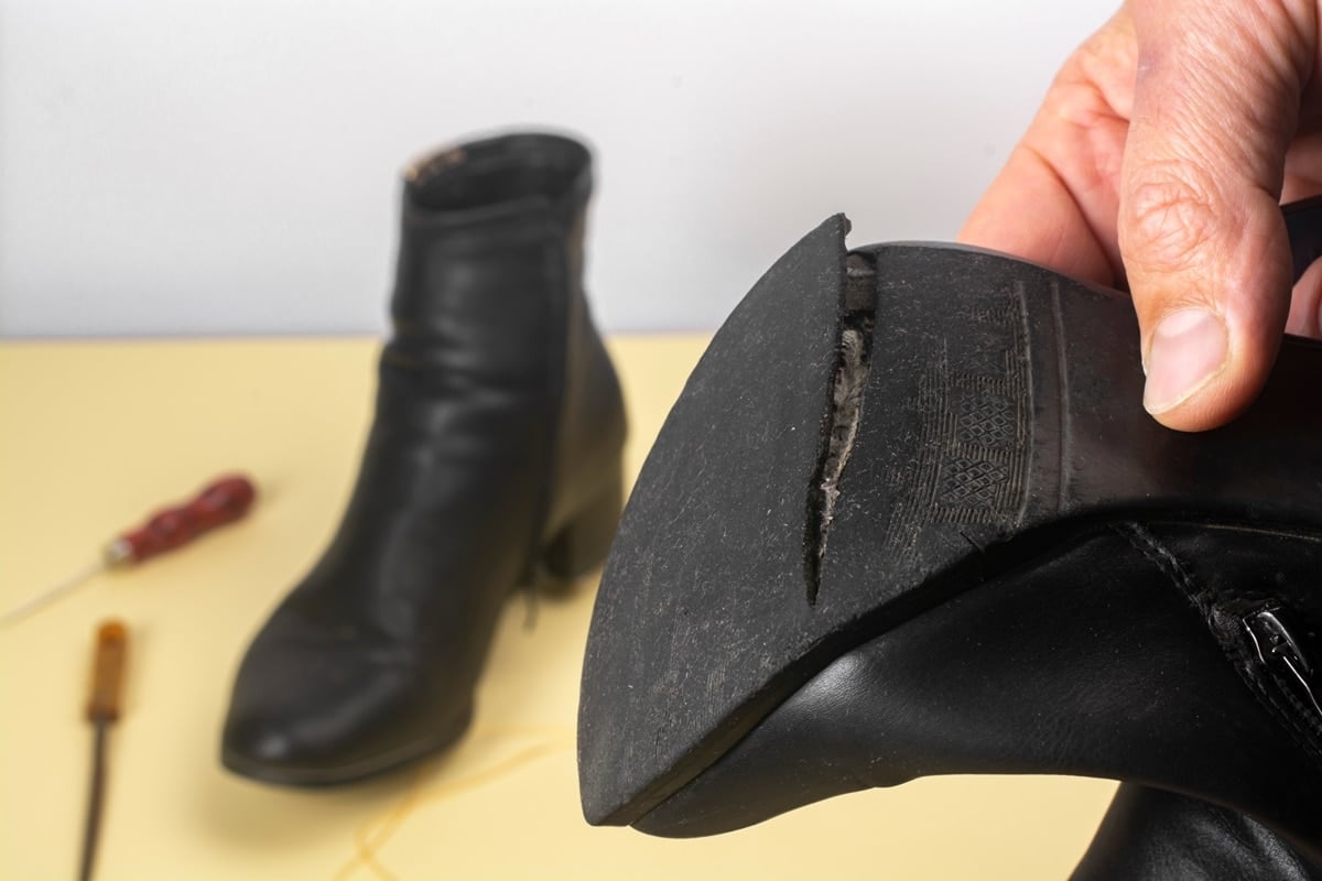 There's often no need to go to the shoe repair shop to get your broken shoes fixed