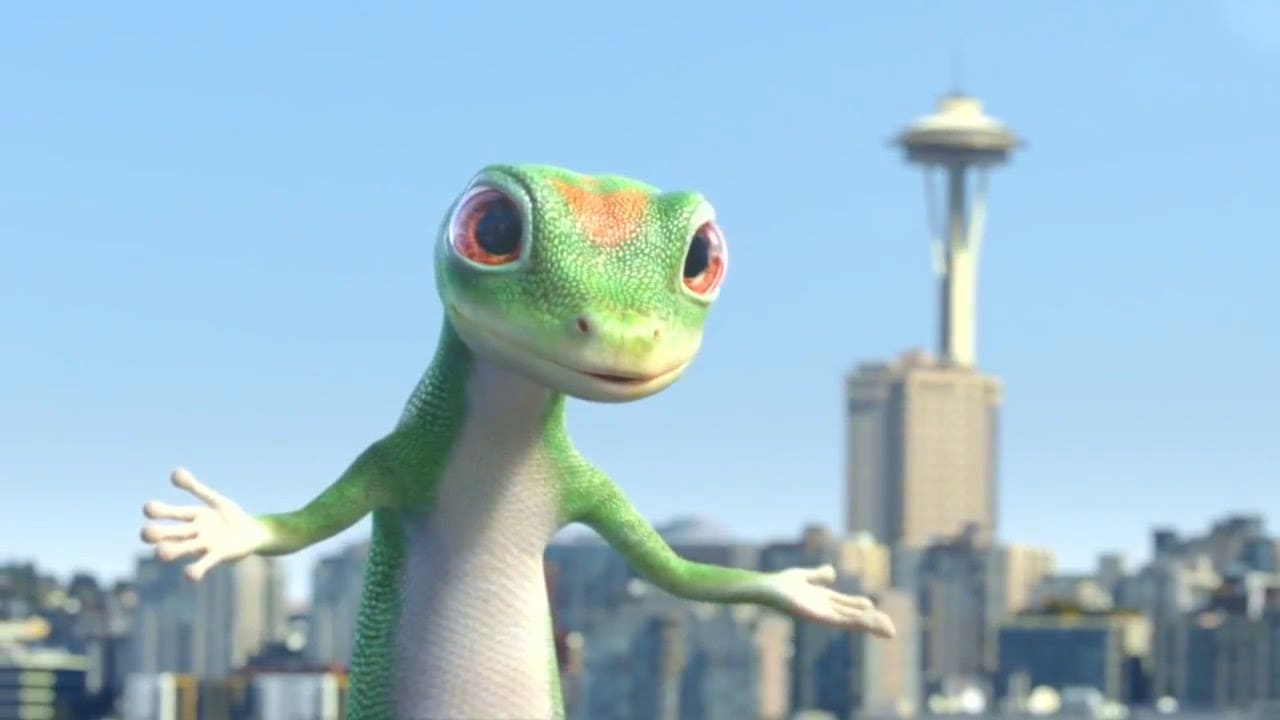 The GEICO Gecko's accent is widely debated and he speaks with a mixture of a British and an Australian accent