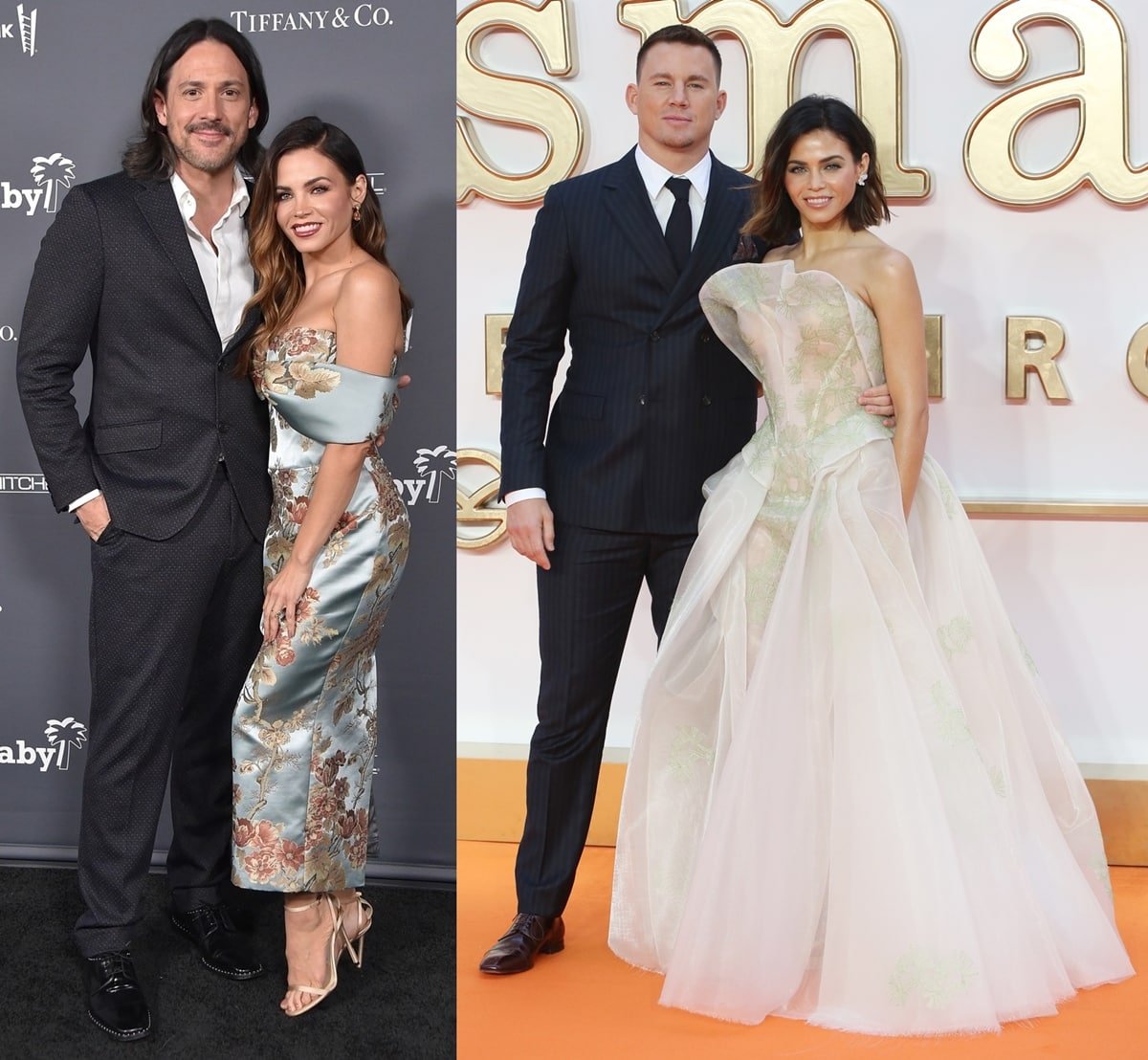 Petite actress Jenna Dewan is much shorter than her boyfriend Steve Kazee and her ex-husband Channing Tatum