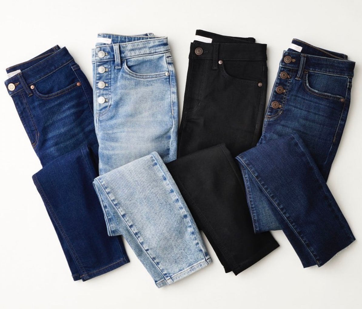 LC Lauren Conrad has everything from light wash, dark, button-fly or zippered jeans