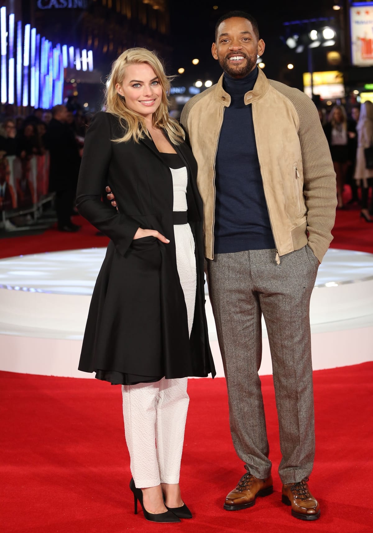 Margot Robbie and Will Smith attend a special screening of "Focus"