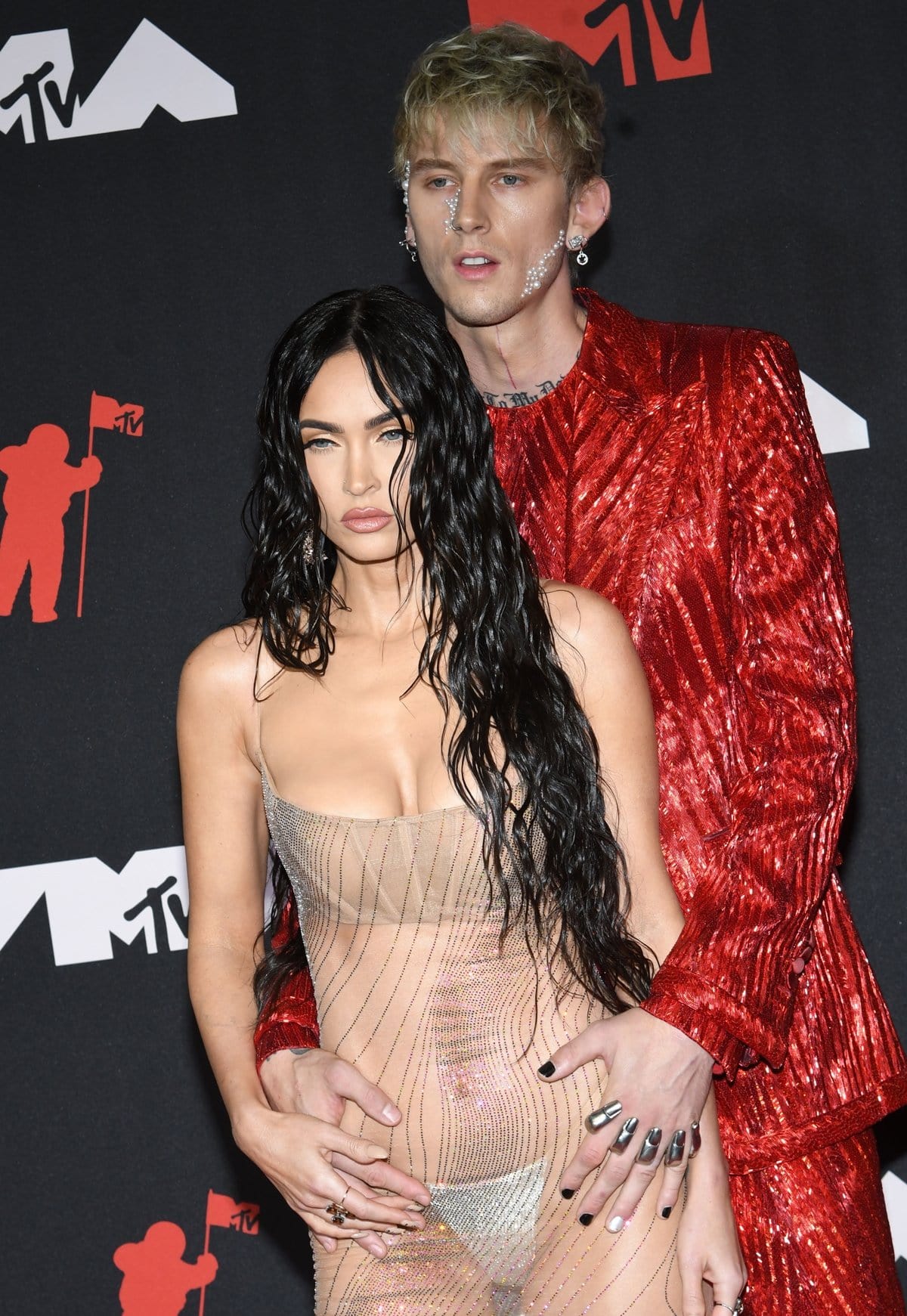 Megan Fox and Machine Gun Kelly met on the set of the indie thriller Midnight In The Switchgrass