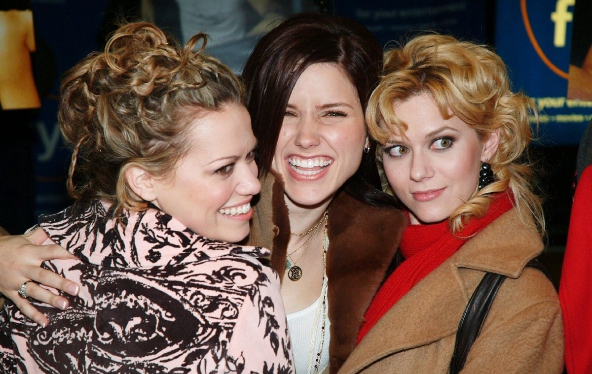 One Tree Hill cast members Bethany Joy Lenz, Sophia Bush, and Hilarie Burton