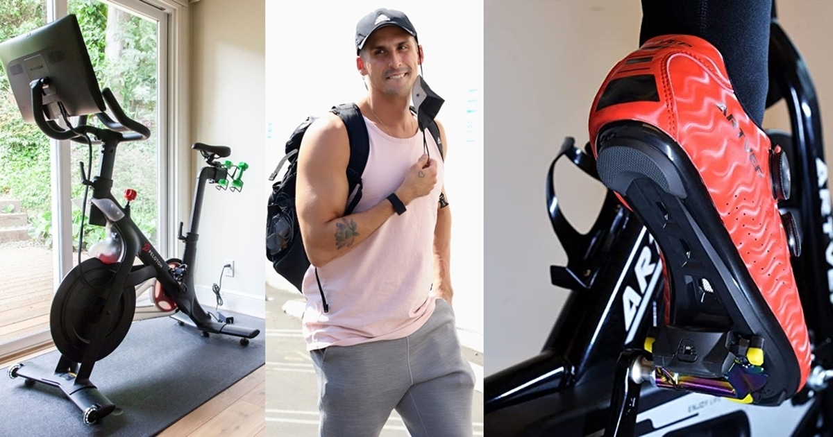 can you ride the peloton with regular shoes