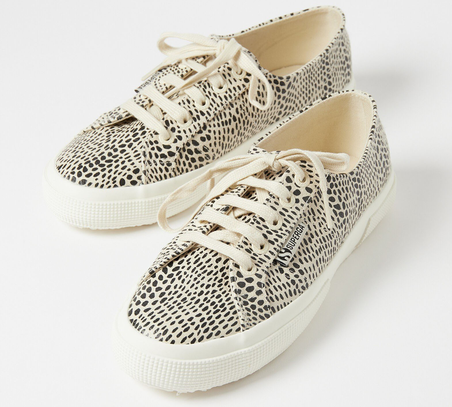 Featuring an all-over reptile print, these Superga sneakers will offer a playful yet fierce addition to your wardrobe