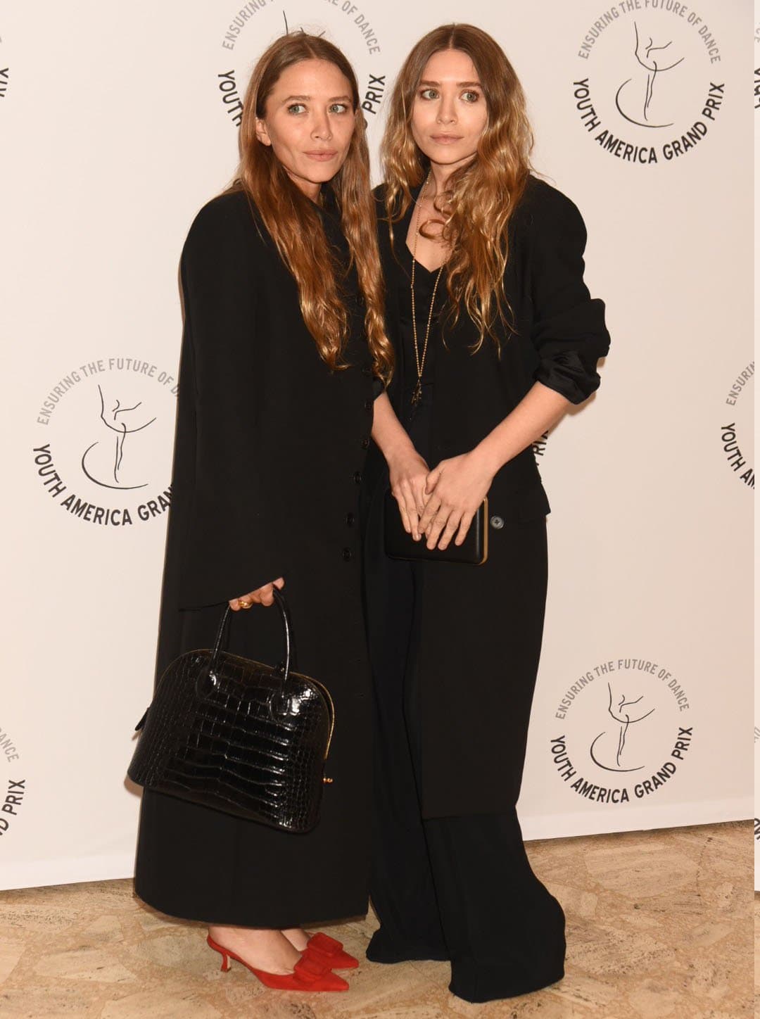 Twins Mary-Kate and Ashley Olsen have been in the film and TV industry since they're one and have founded fashion labels, The Row and Elizabeth & James