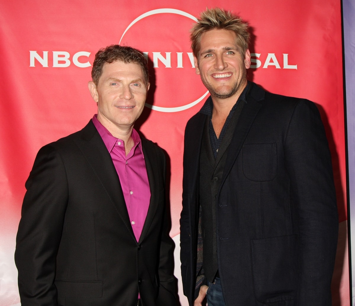 American celebrity chef Bobby Flay and Australian celebrity chef Curtis Travis Stone