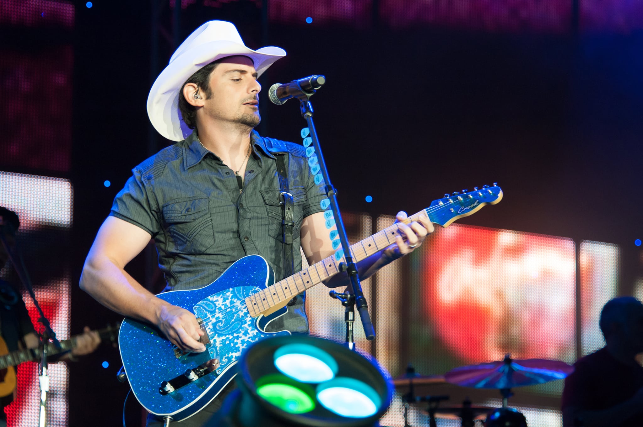 Brad Paisley has earned three Grammy Awards, 14 Academy of Country Music Awards, 14 Country Music Association Awards, and two American Music Awards