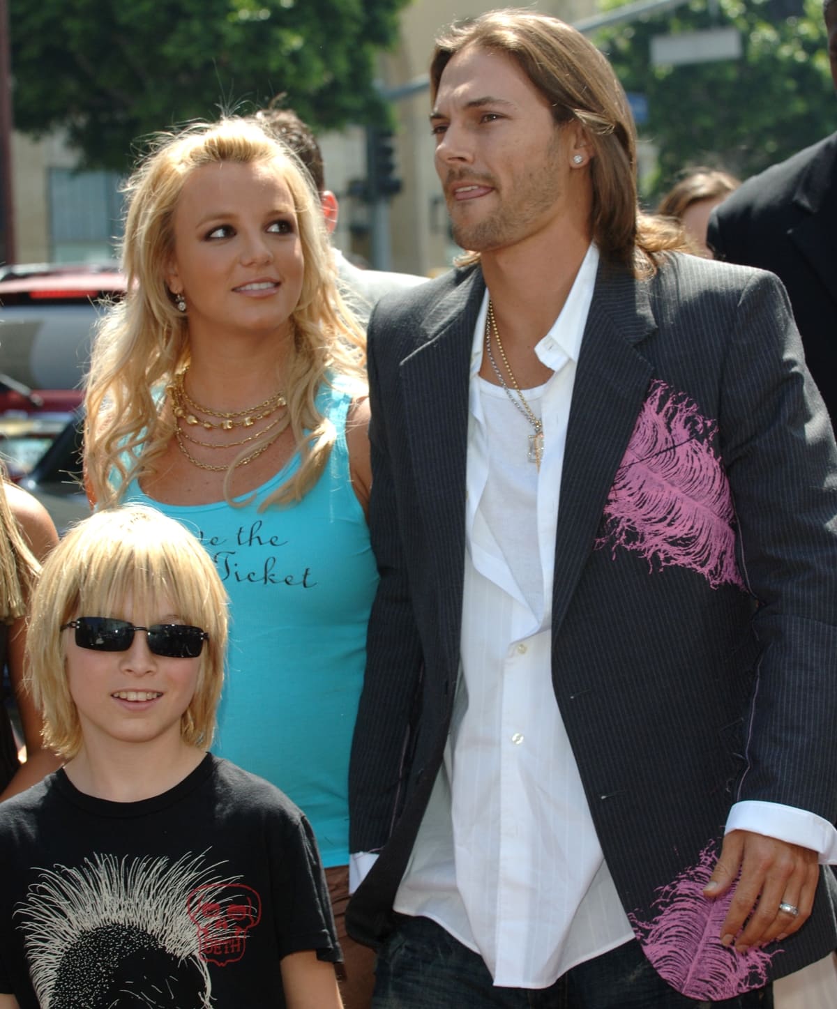 Britney Spears and Keven Federline divorced in 2007 after nearly three years of marriage