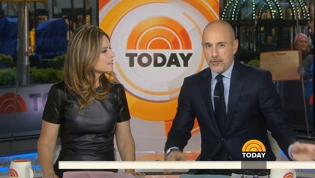 Matt Lauer served as the co-host of NBC's Today show from 1997 and was terminated by NBC in November 2017