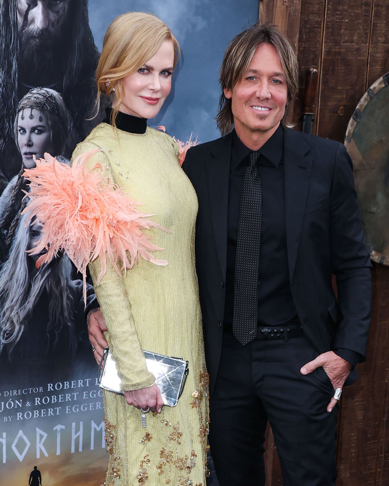 Country singer Keith Urban joins his wife Nicole Kidman at The Northman Los Angeles premiere on April 18, 2022