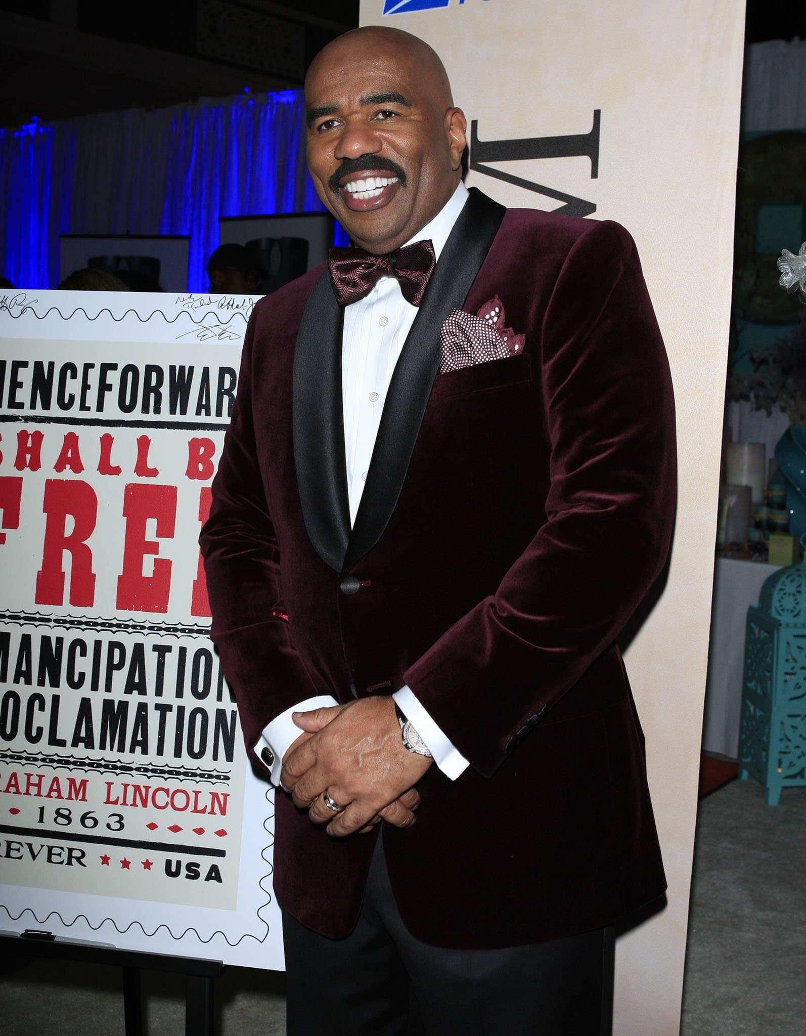 Best known for hosting Family Feud and the Miss Universe competition, former standup comedian Steve Harvey became the first double host nominated for a Daytime Emmy Award, receiving nominations for both Outstanding Talk Show Host and Outstanding Game Show Host in 2013