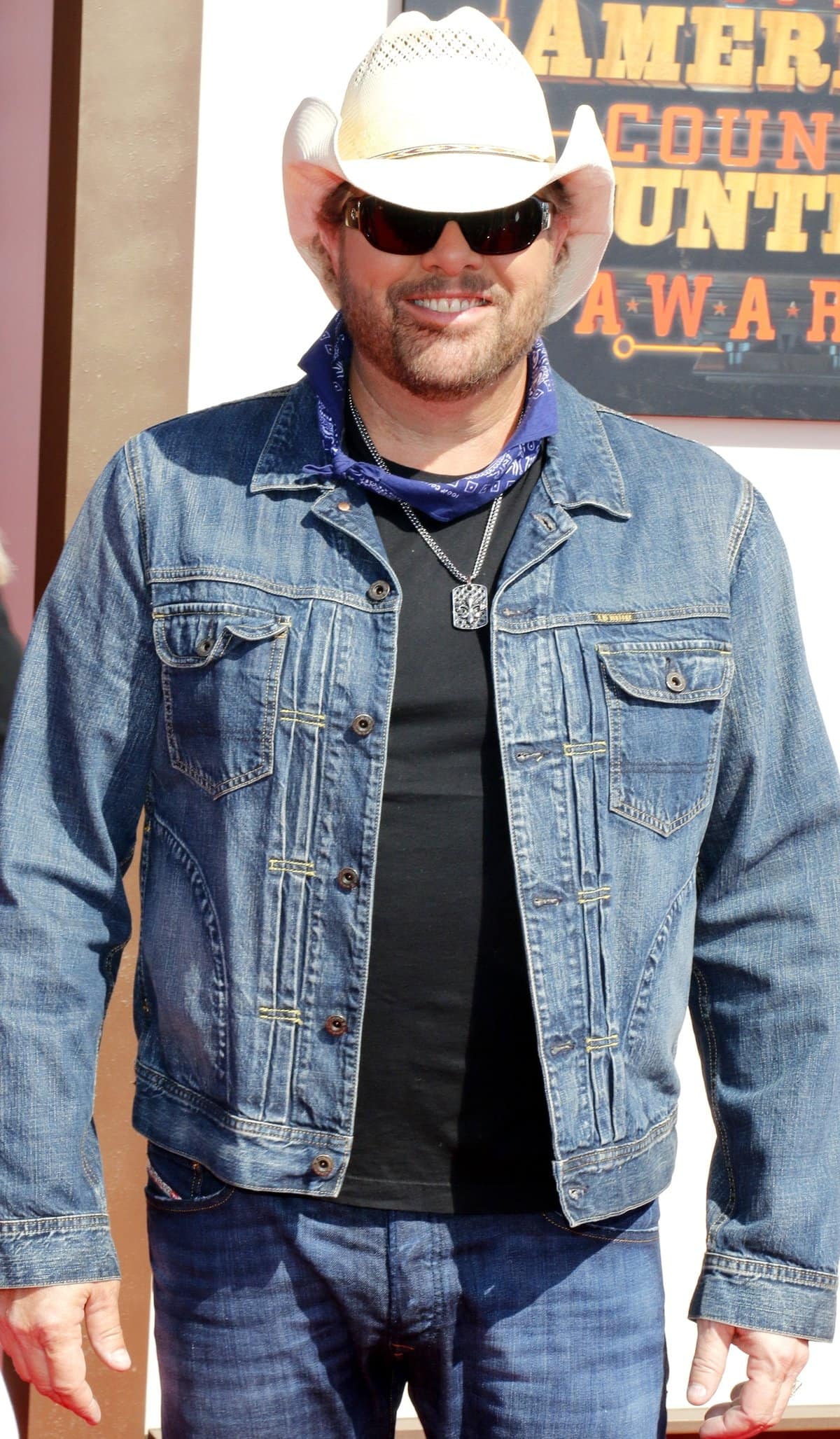 American country music singer, songwriter, actor, and record producer Toby Keith at the 2016 American Country Countdown Awards