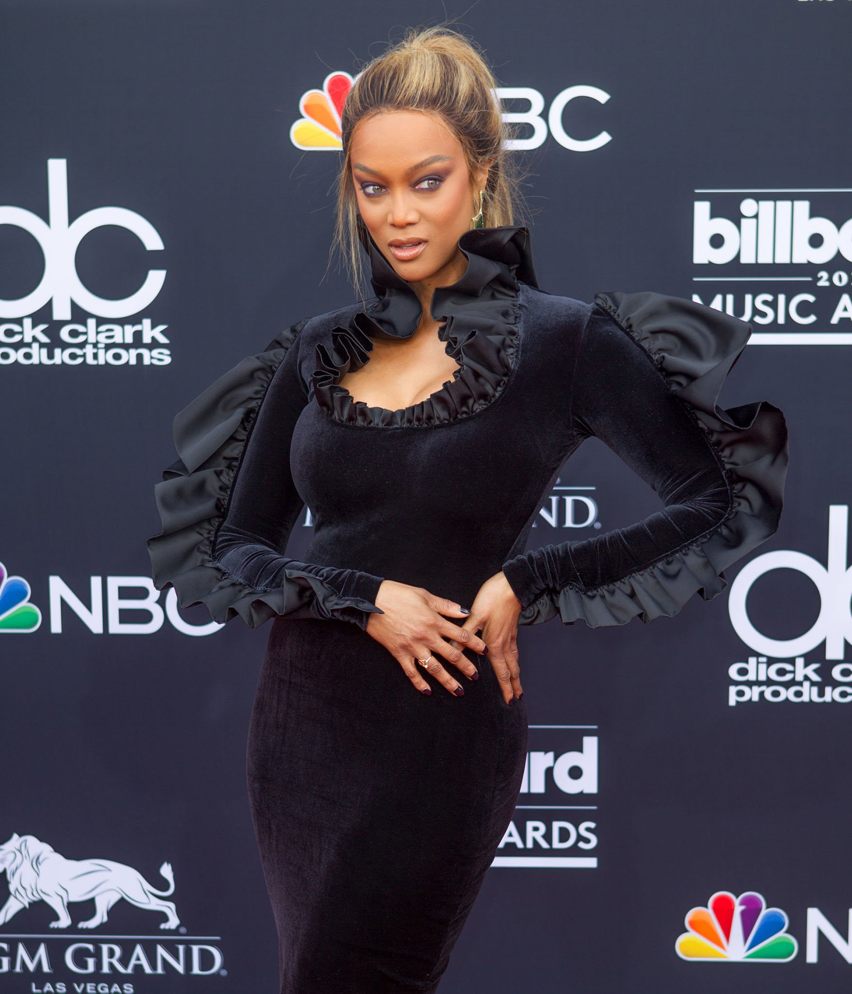 Tyra Banks has amassed a hefty net worth from appearing on major runways, magazine covers, and television shows, including America's Next Top Model, and from her own production company, Bankable Productions