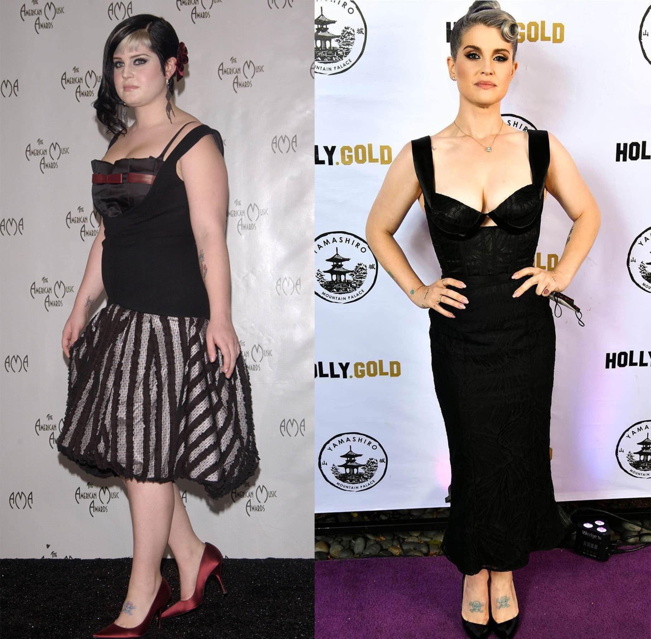 Then and now: Kelly Osbourne in 2004 and in 2020