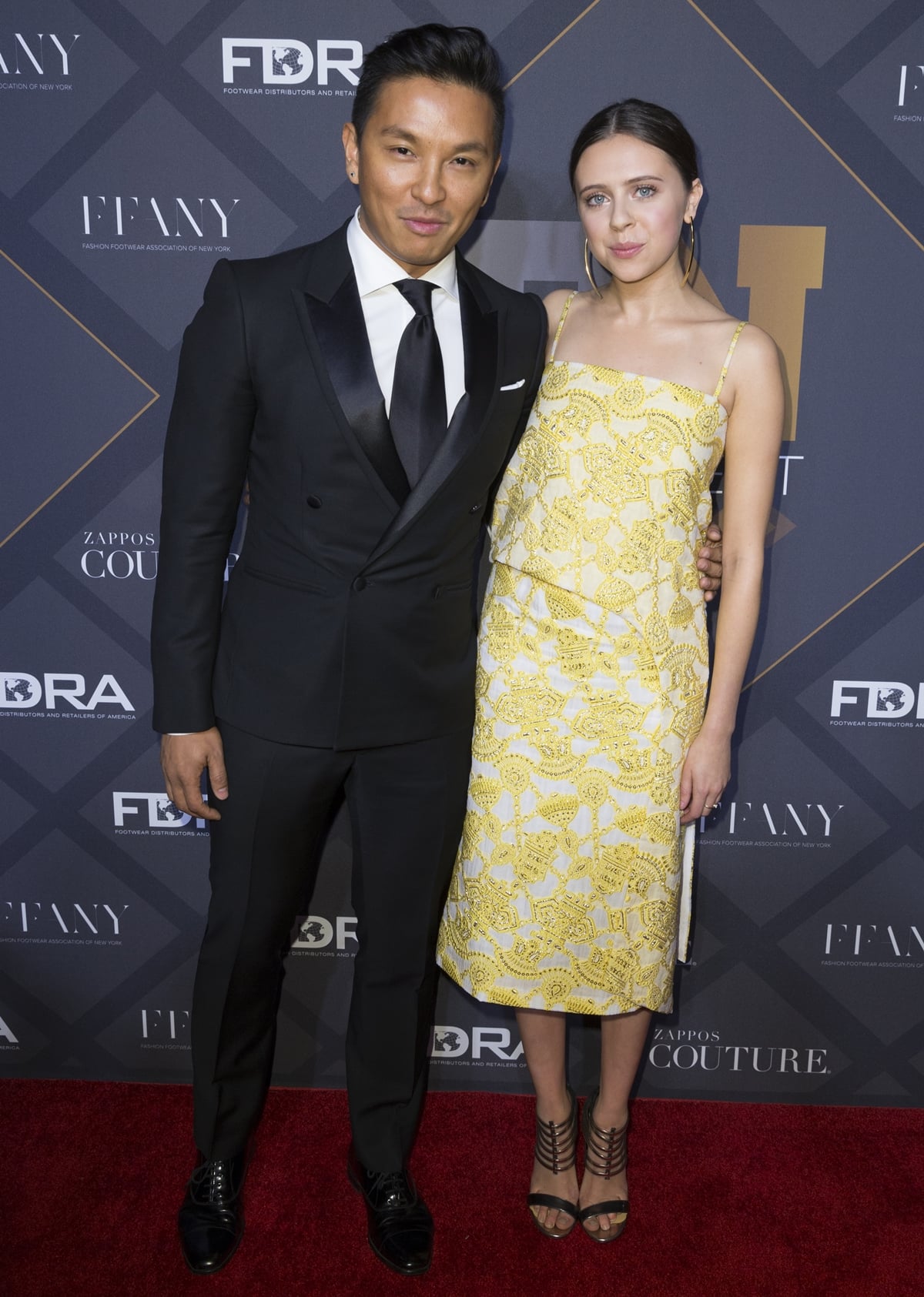 Fashion designer Prabal Gurung, who received the Icon Award for Social Impact, and The Diary of a Teenage Girl's Bel Powley