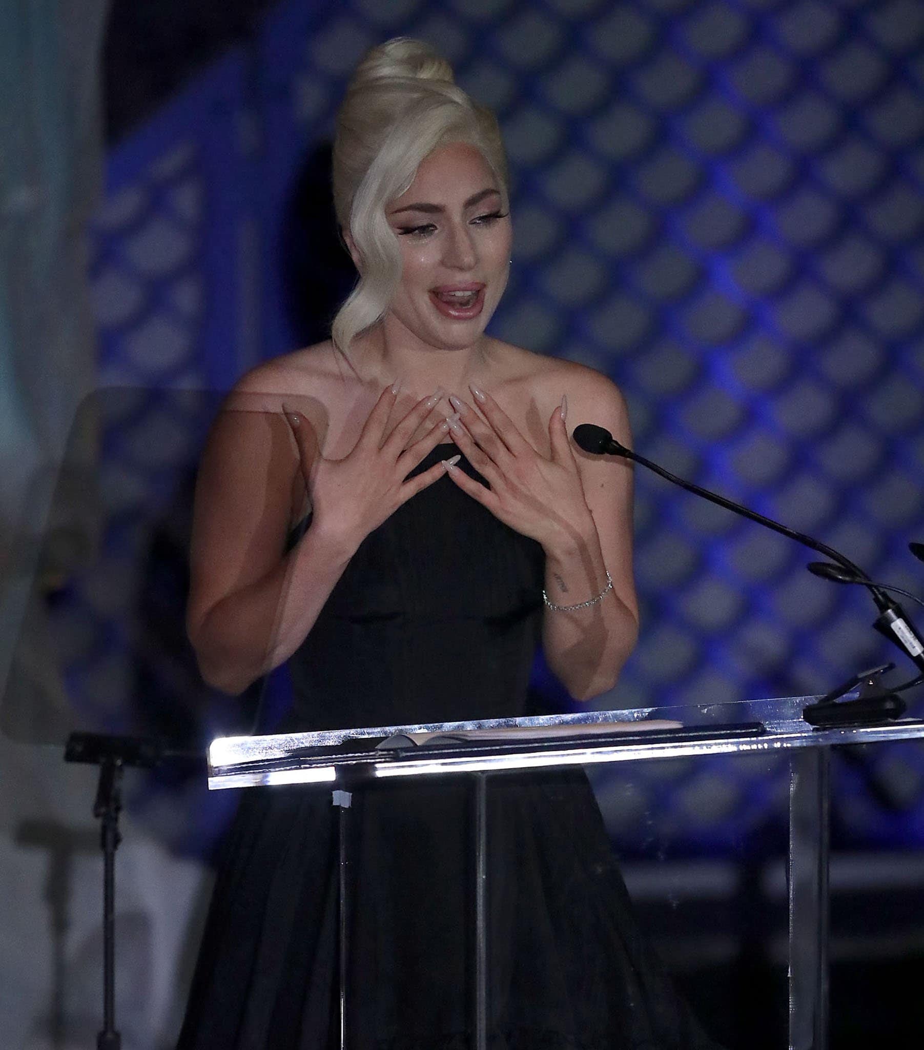 Lady Gaga wins Best Actress for her role as Patrizia Reggiani in the House of Gucci