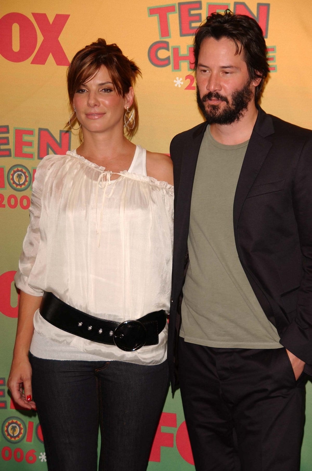 Sandra Bullock and Keanu Reeves won Best Liplock at the 2006 Teen Choice Awards