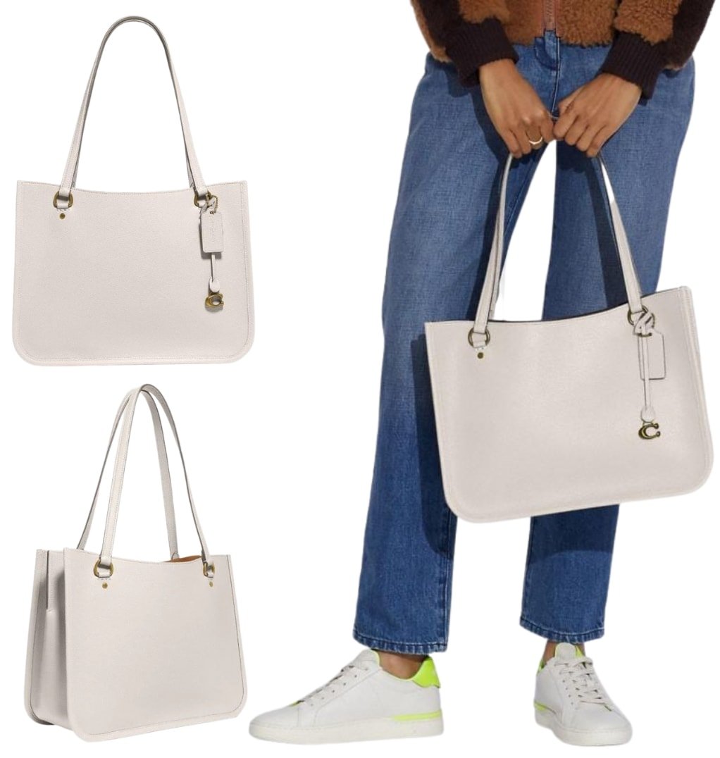 The stylish-meets-practical Tyler carryall carries you through the day with its effortless, 24/7 style
