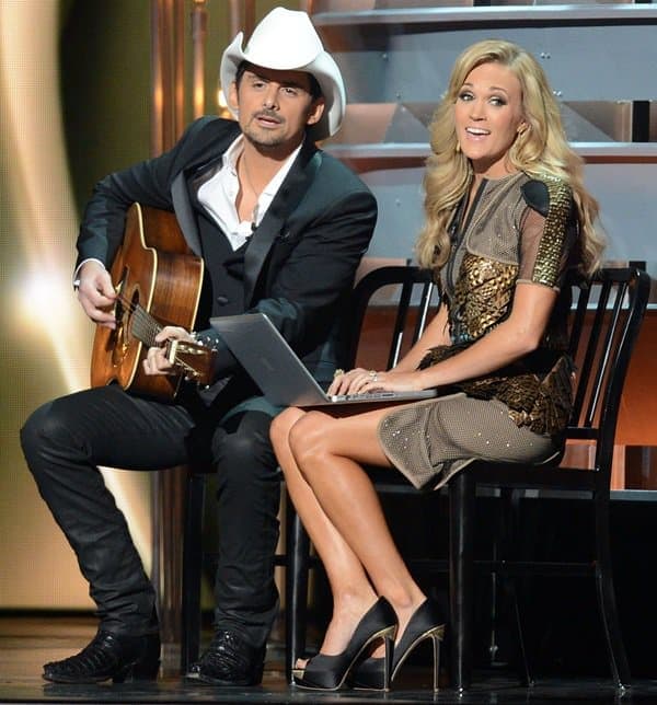 Brad Paisley and Carrie Underwood hosted the 2013 Country Music Awards