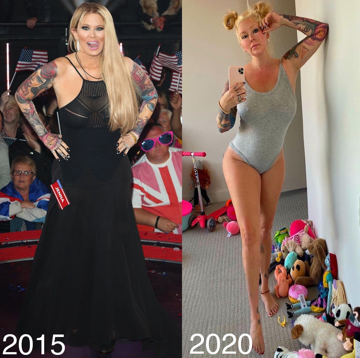 Jenna Jameson dropped 80 pounds in six months after following a high-protein, low-carb keto diet