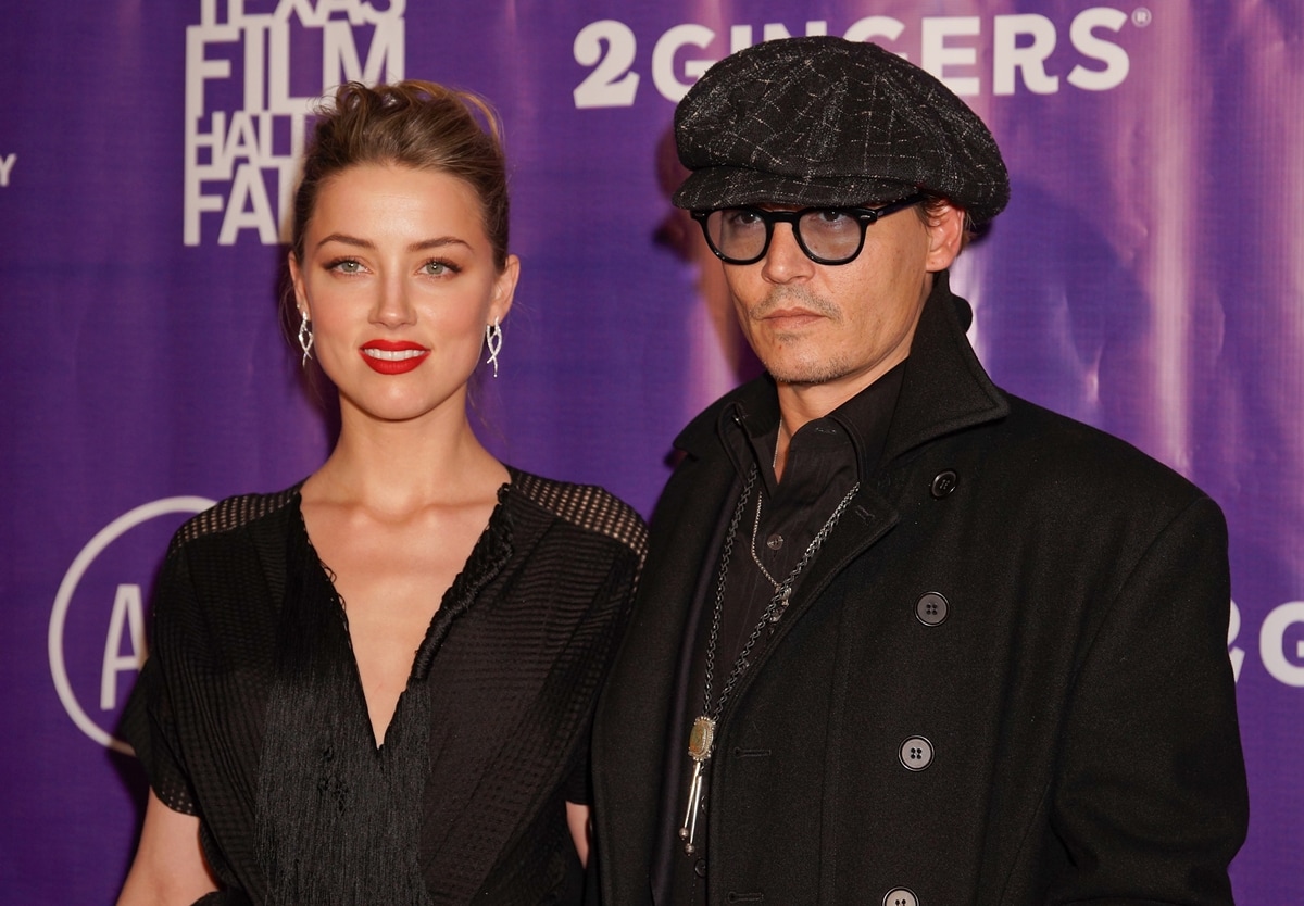 Johnny Depp and Amber Heard starred together in The Rum Diary (2011) and London Fields (2018)