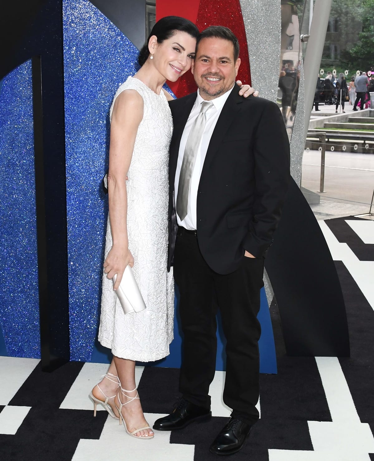 Actress Julianna Margulies and designer Narciso Rodriguez attend the 2018 CFDA Fashion Awards