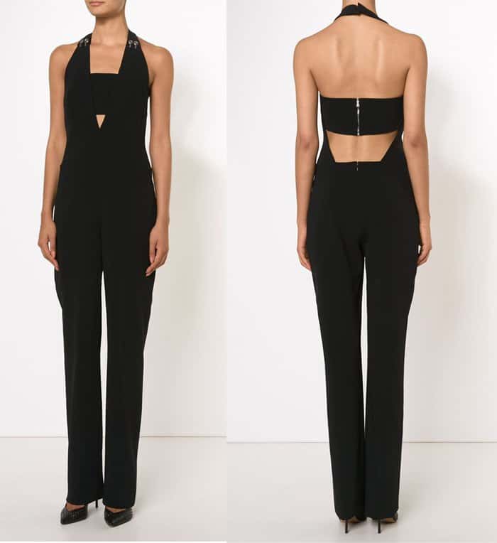 Mugler Bandeau Insert Jumpsuit