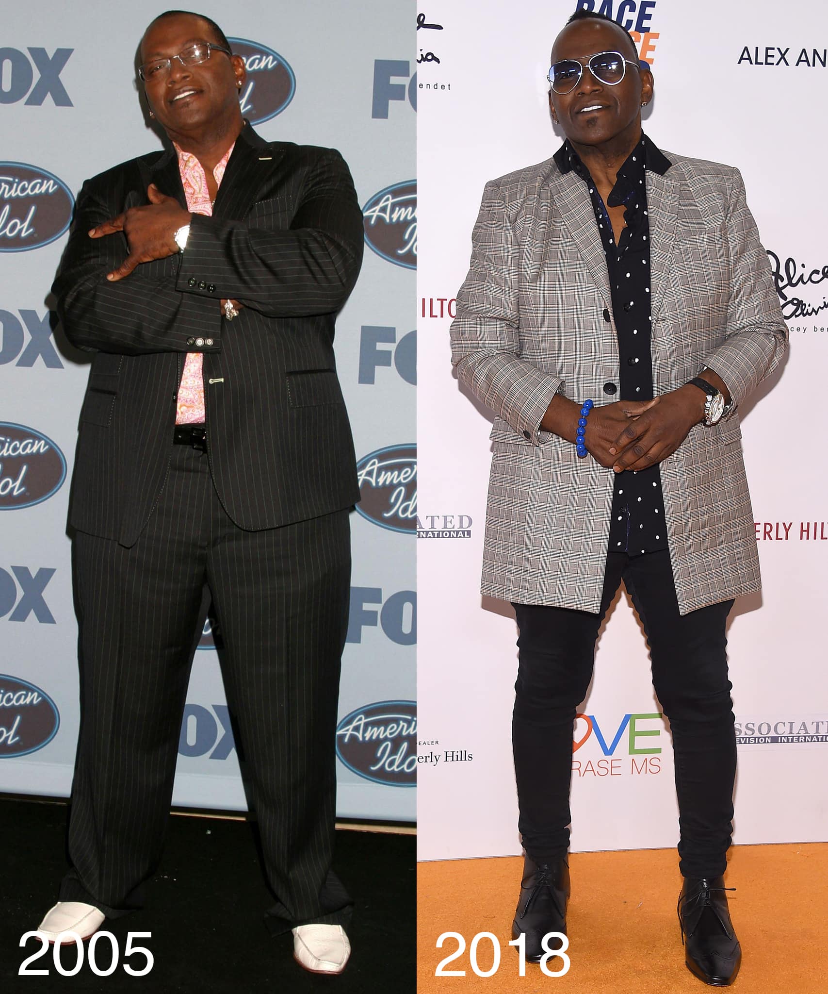 Randy Jackson has maintained a 100-pound weight loss since his gastric bypass surgery in 2003